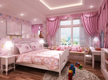 Rèm Màu Hồng Ngọt Ngào, Xinh Xắn Dành Cho Mọi Cô Gái