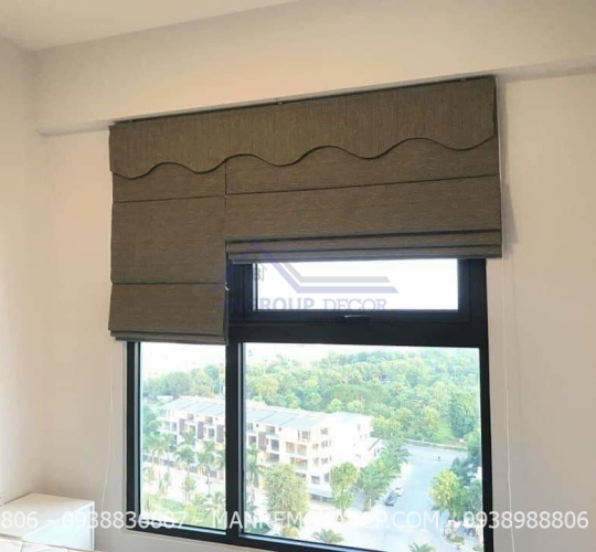 RÈM ROMAN BÈO LƯỢN NÉT ĐẸP RIÊNG CHO KHÔNG GIAN CỦA BẠN