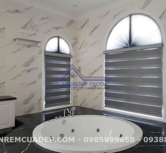RÈM TÔ ONG VÀ RÈM CẦU VỒNG SỰ KẾT HỢP ĐỘC LẠ