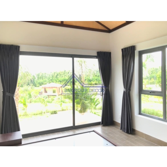 RÈM VẢI 1 LỚP CAO CẤP DÀNH CHO HOMESTAY