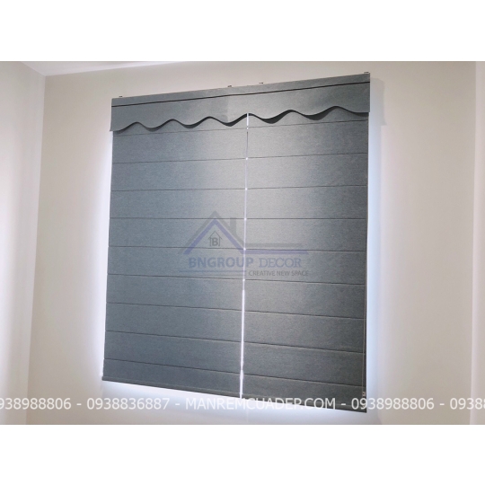RÈM ROMAN BÈO LƯỢN NÉT ĐẸP RIÊNG CHO KHÔNG GIAN CỦA BẠN