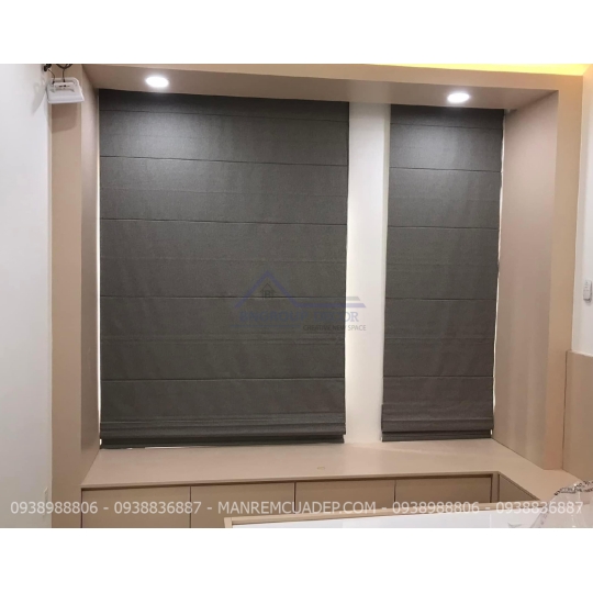 RÈM ROMAN XẾP LỚP ĐẸP, SANG TRỌNG, GIÁ TỐT NHẤT THỊ TRƯỜNG