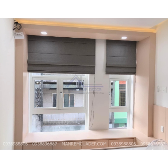 RÈM ROMAN XẾP LỚP ĐẸP, SANG TRỌNG, GIÁ TỐT NHẤT THỊ TRƯỜNG
